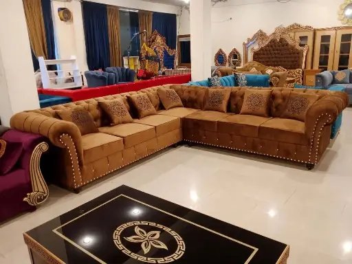 L Shape Sofa 7 Seater