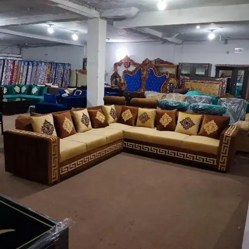 L Shape Sofa 7 Seater